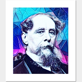 Charles Dickens Snowy Portrait | charlles dickens artwork 5 Posters and Art